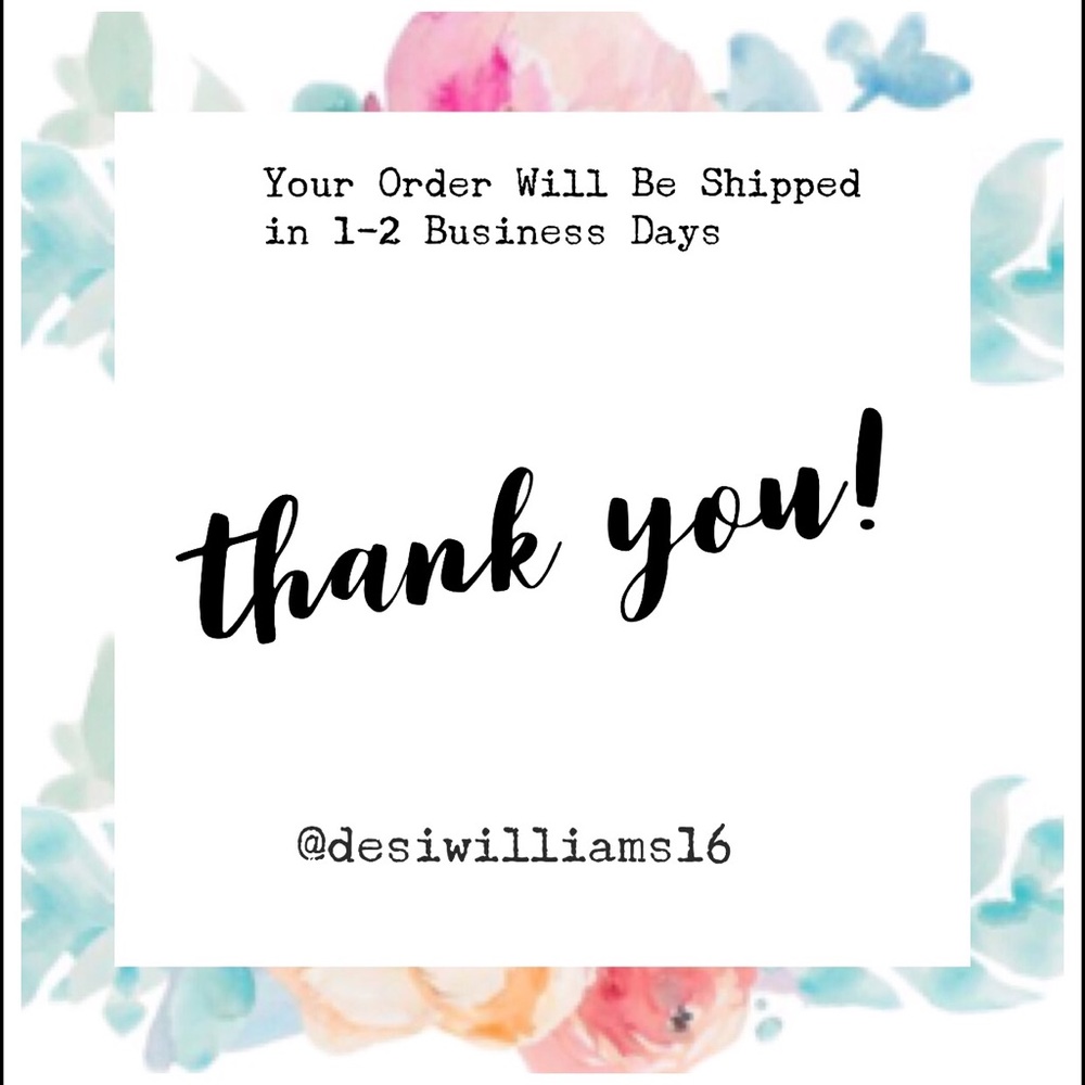 Thank you so much for your purchase!!💕💖